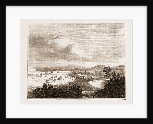 Drontheim, Norway Engraving 1873 by Anonymous