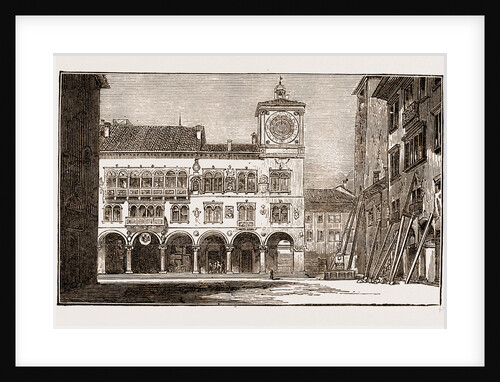 Belluno—the Town Hall And The Bishop's Palace by Anonymous