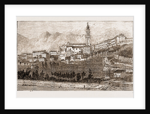 Belluno—the Effect Of The Earthquake On The Apse Of The Cathedral, Earthquake In Italy 1873 by Anonymous