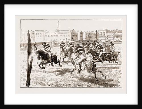 Polo Match At Lillie Bridge In Aid Of The Funds Of The West London Hospital by Anonymous