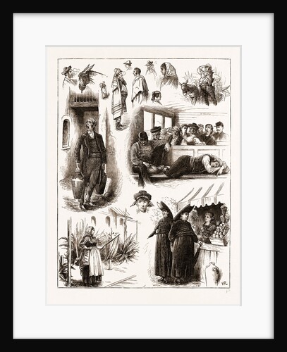 Spanish Affairs-character Sketches On The Railway From Madrid To Seville, Spain 1873 by Anonymous