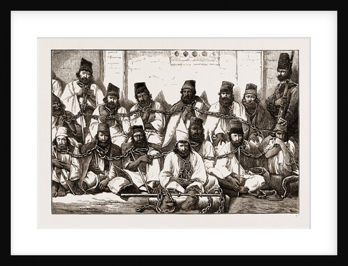 Persia During The Shah's Absence-highway Robbers And Murderers At Shiraz 1873 by Anonymous