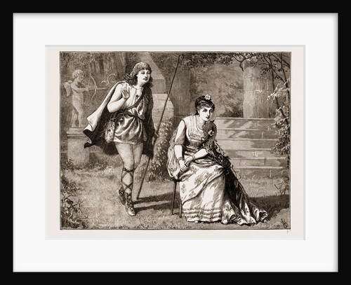 Scene From Fleur De Lys As Performed At The Gaiety And Philharmonic Theatres by Anonymous