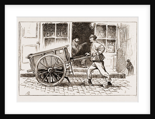 A Rotterdam Baker Going His Rounds, The Netherlands by Anonymous