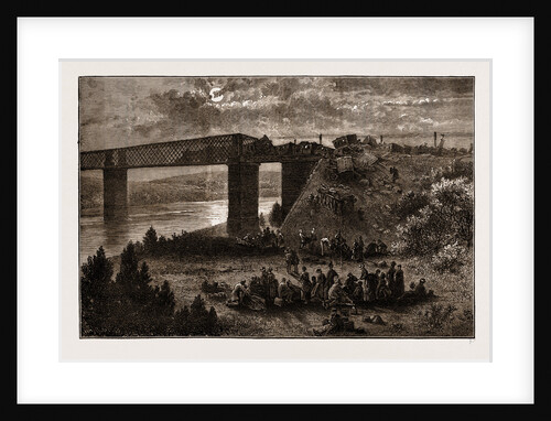 Fridge Of Viana, Over The Douro-scene Of The Late Railway Accident by Anonymous