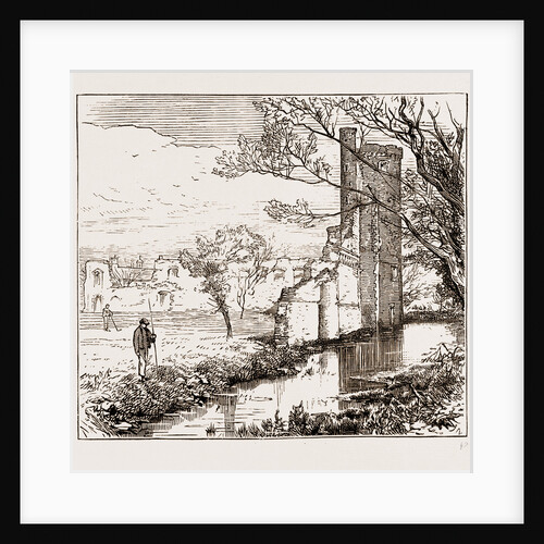 Caistor Castle, Social Science Congress At Norwich UK 1873 by Anonymous