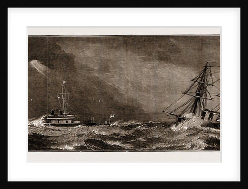 H.m.s Devastation Off Berehaven by Anonymous