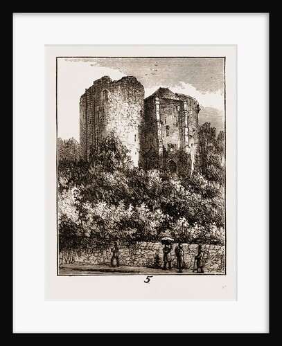 York UK 1873, Clifford's Tower by Anonymous