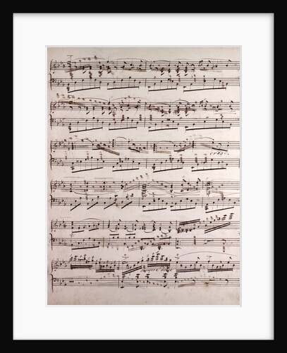 Handwritten sheet music, sempre dolce by Anonymous