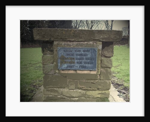 Commemorative Plaque in Thorpe Hesley by Sarah Smith