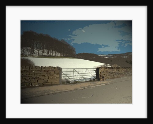 Snow Scene near Thurgoland by Sarah Smith