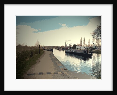 Traffic at Sawley Marina by Sarah Smith