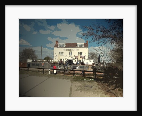 The Steamboat Inn and Canal Lock by Sarah Smith