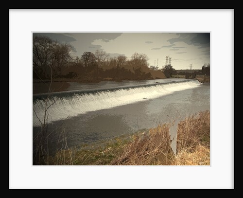 Borrowash Black Weir by Sarah Smith