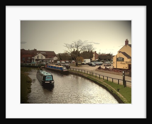 The Wharf in Shardlow by Sarah Smith