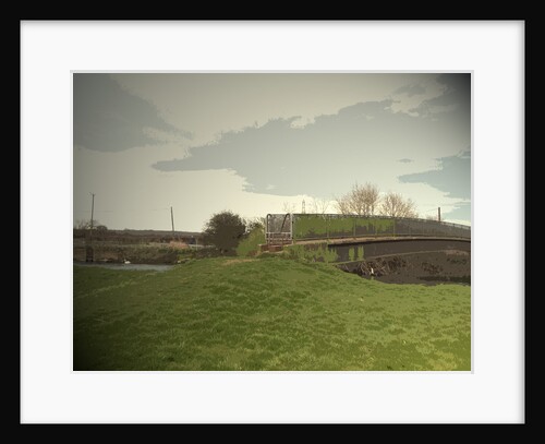Footbridge over the River Derwent by Sarah Smith