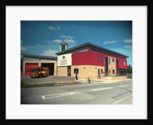 Nottingham Road Fire Station in Derby by Sarah Smith