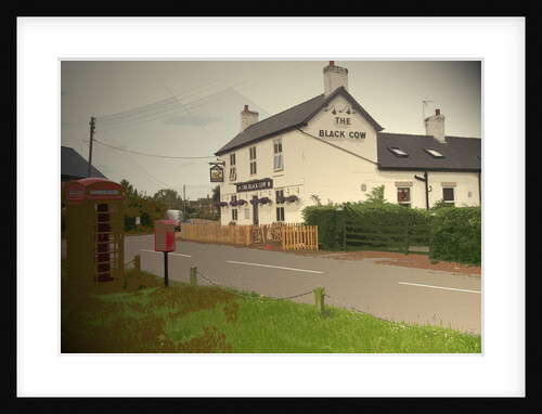 The Black Cow Public House in Lees by Sarah Smith