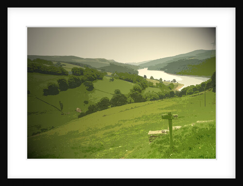 Ladybower Viewed from Lanehead by Sarah Smith