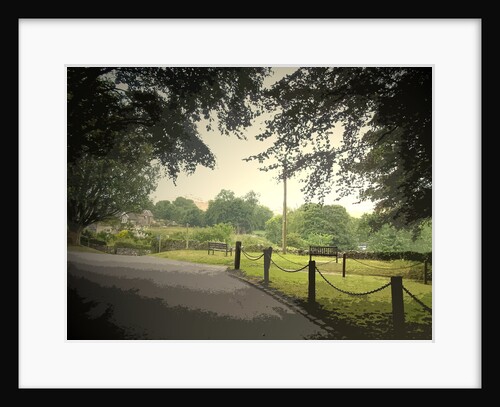 Village Scene in Thorpe by Sarah Smith