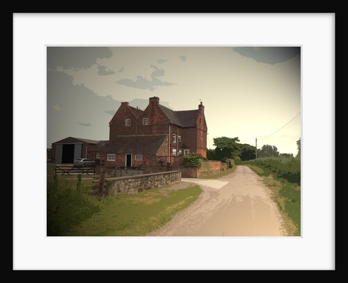 Hall Farm on Flagshaw Lane by Sarah Smith