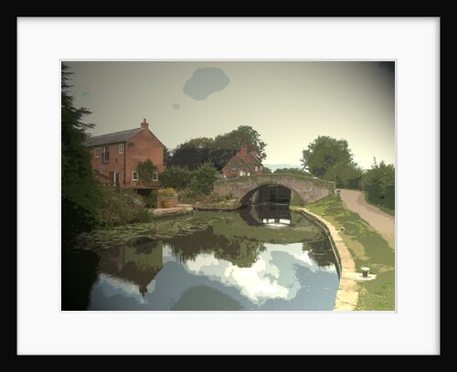 Approaching Sandiacre Lock on the by Sarah Smith