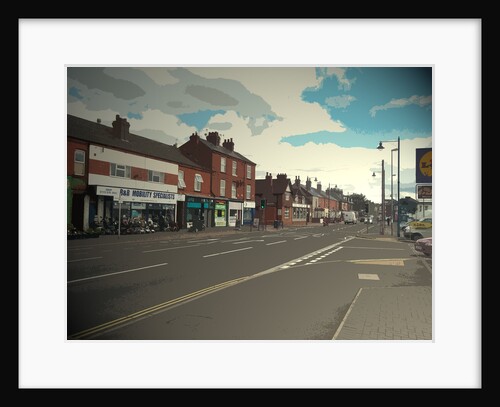 Station Road in Sandiacre by Sarah Smith