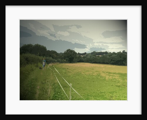 Public Footpath near Risley by Sarah Smith