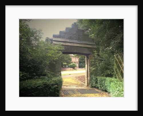 Gabled Gateway at Risley Hall by Sarah Smith