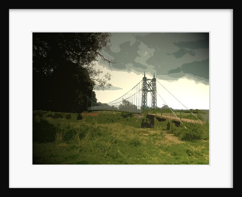 Iron Footbridge near Doveridge by Sarah Smith