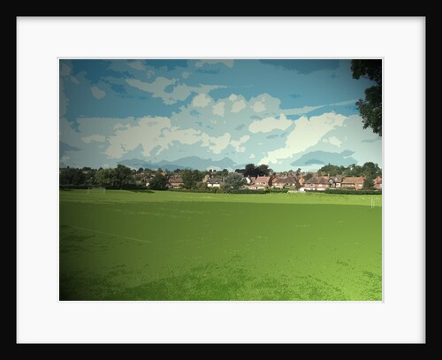 School Sports Fields in Ashbourne by Sarah Smith