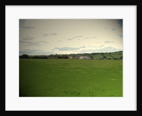 View over Flat Grassland to Breck Farm by Sarah Smith
