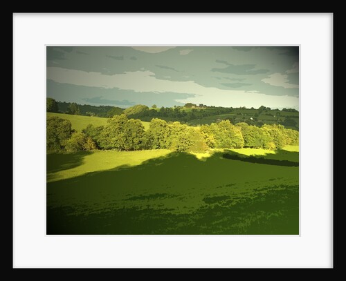 Late Afternoon View Across Wash Brook by Sarah Smith