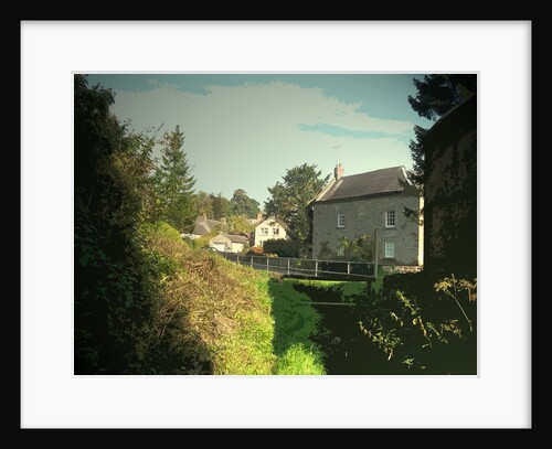 Footpath by Kniveton Brook by Sarah Smith