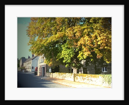 Village Scene in Hognaston by Sarah Smith