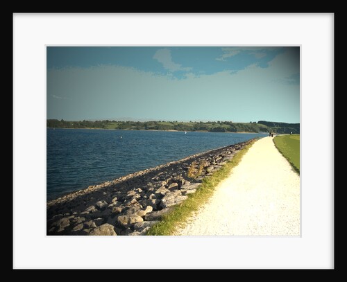 Water's Edge and Path at Carsington by Sarah Smith