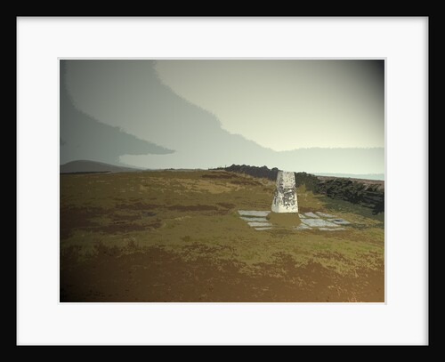 Triangulation Pillar at Shining Tor by Sarah Smith