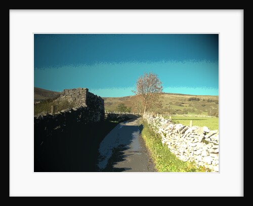 Ruined Building by Hollowford Road by Sarah Smith