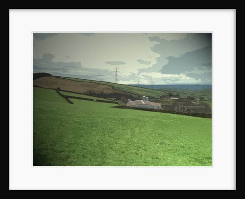 Footpath and Grassland above Arnfield by Sarah Smith