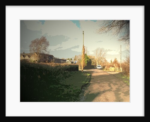 Malthouse Lane in Hatton by Sarah Smith