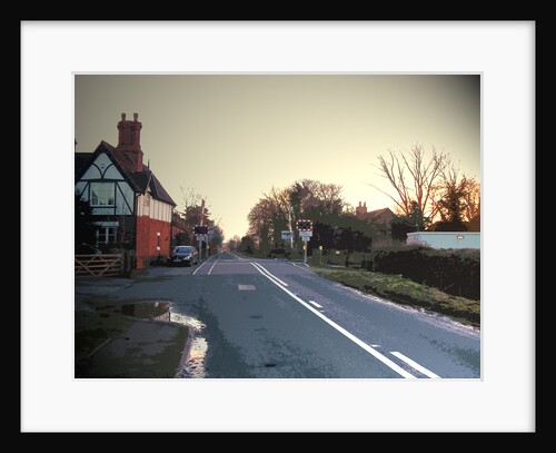 Level Crossing on Etwall Road by Sarah Smith