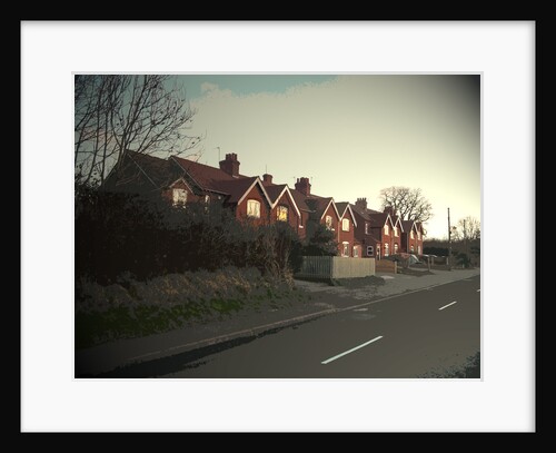 Gravelpit Houses near Etwall by Sarah Smith