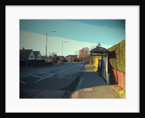 Bus Shelter on Draycott Road by Sarah Smith