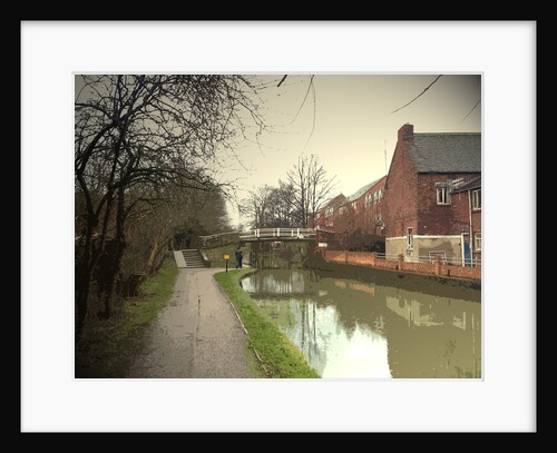 Footbridge over the Erewash Canal by Sarah Smith