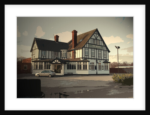 The Moon Public House in Spondon by Sarah Smith