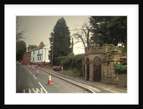 Well and Public House in Quarndon by Sarah Smith