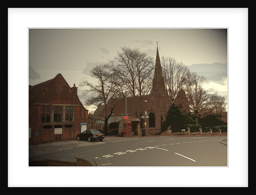 Church and Village Hall in Quarndon by Sarah Smith
