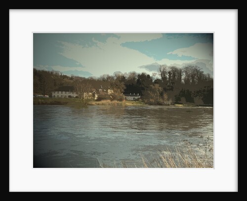 Priest House Hotel and River Trent by Sarah Smith