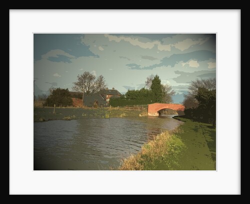 Trent and Mersey Canal at Weston Grange by Sarah Smith