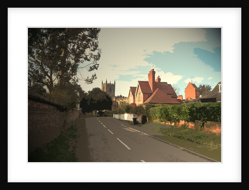 Shardlow Road in Aston-on-Trent by Sarah Smith